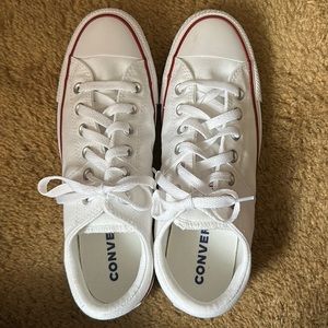 White Converse All Star Low Cut Madison